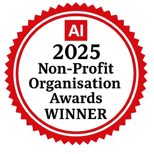 AI Non-Profit Organisation Awards Winner 2025 badge